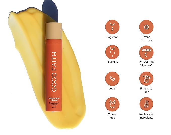 Good Faith - GOOD + Glowing Set - Brightening Skincare Value Kit - 3pcs Exfoliating Toner, Brightening Serum, Softening Moisturizer - Vegan - Cruelty Free