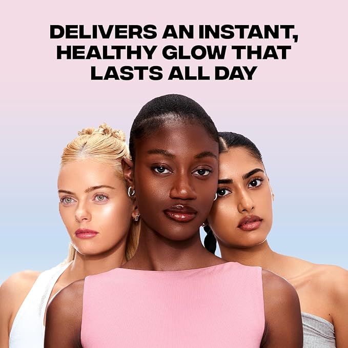 Sacheu Liquid Glow STAY-N Liquid Highlighter & Illuminator Makeup — 30ml Long Lasting Luminous Glow Lightweight Dewy Finish, Sun Beam