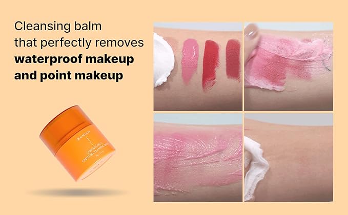 Grinder Cleansing Balm Korean Makeup Remover Hydrating Facial Wash for All Skin Types Sorbet texture 1.76 Ounce (Pack of 1)