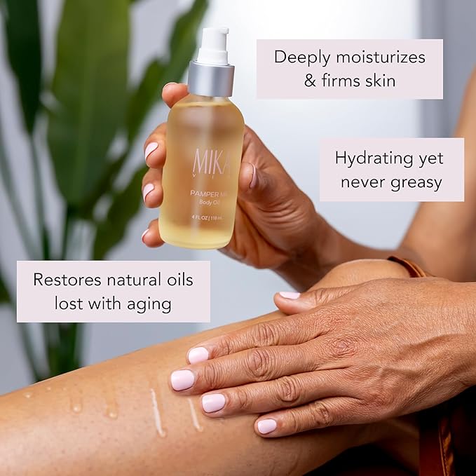 Luxury Organic Body Oil for Women | Hydrating & Moisturizing Body Oil after Shower | Certified Moisturizer for Dry Skin | Clean Beauty, Vegan and Paraben Free