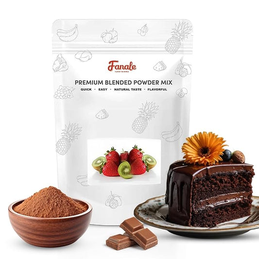 Fanale Premium Chocolate Bubble Tea Flavoring Powder | Perfect for Baking, Smoothies, Desserts and Drinks | Instant Flavoring Powder for Boba Milk Tea - 2.2 Pounds (Pack of 1)