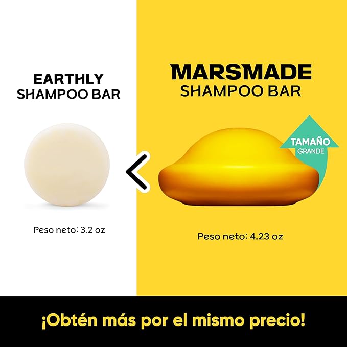 Ginger Shampoo Bar 2.0 - Hydrating & Moisturizing Natural Hair Soap Bar Shampoo for Hair Vitality & Scalp Nourishment - Bathing Soap Solid Shampoo for All Hair Types (120g, 4.23oz)