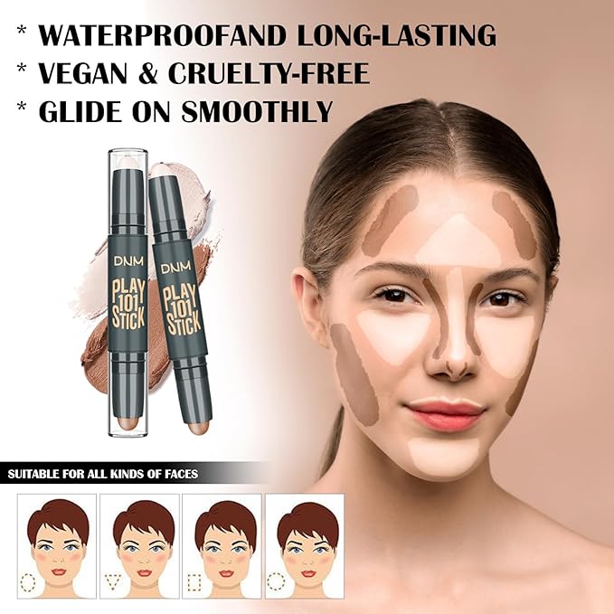 Full Makeup Set Kit for Women Girls Teens, Makeup Present Set, Foundation Face Primer, Eyeshadow Eyeliner Eyebrow Pencil Soap Mascara, Counter Stick Liquid Lipsticks, Brush & Sponges