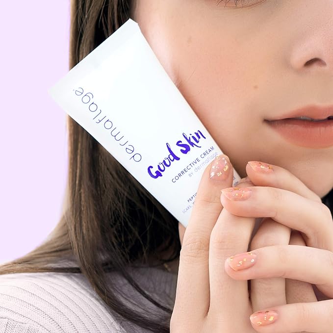 Dermaflage Acne Scar Removal Cream With Peptide Power, Fade Acne, Surgical Scars, Stretch Marks And Wrinkles With Good Skin, 2 oz.