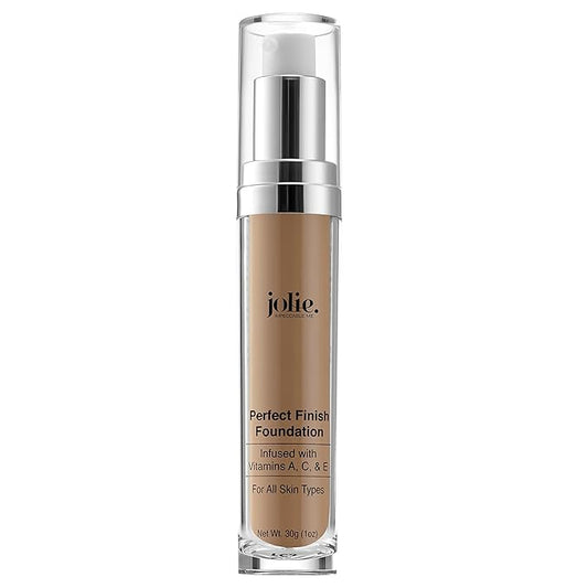 Jolie Perfect Finish Liquid Foundation Makeup SPF 15 Oil Free (MW3)