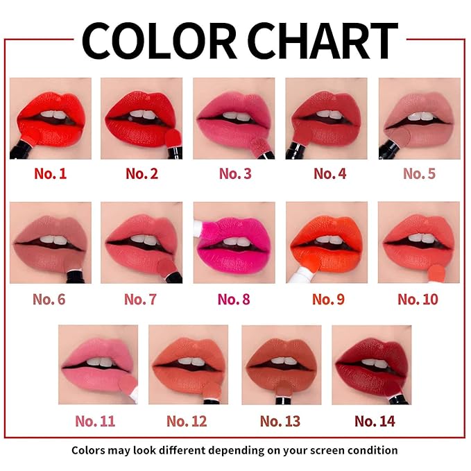 PASSIONCAT Long Lasting Lip Stain for Lips and Cheek Tint | High Pigment Color | lightweight Matte Finish | Weightless | Full Coverage | Twist Velvet Tint #12 (No.12)
