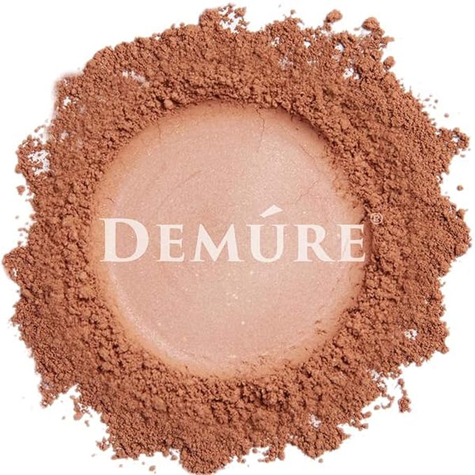Mineral Make Up Blush, Loose Powder Makeup, Natural Makeup, Blush Makeup, Professional Makeup, Cruelty Free Makeup, Blush Powder By Demure (Mocha Rose)