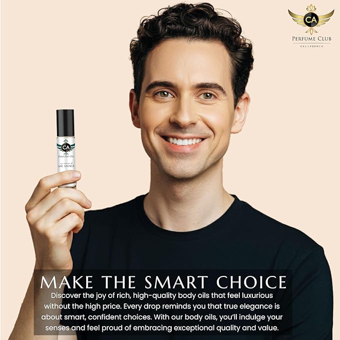 CA Perfume Impression of Tobacco Vanille For Men Fragrance Body Oil Dupes Roll-On 0.3 Fl Oz-X3