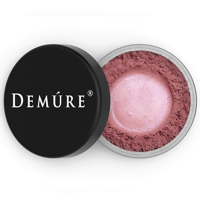 Demure Mineral Blush (Pink Fusion) - Loose Powder, Natural, Professional, Cruelty Free Makeup