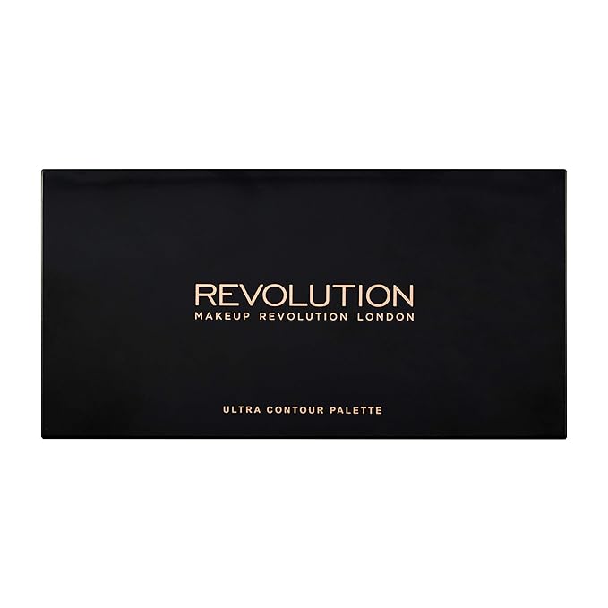 Makeup Revolution Ultra Contour Palette, Makeup Palette Includes Highlighters & Contour Shades, Adds Definition & Sculpts Features, Vegan, 13g
