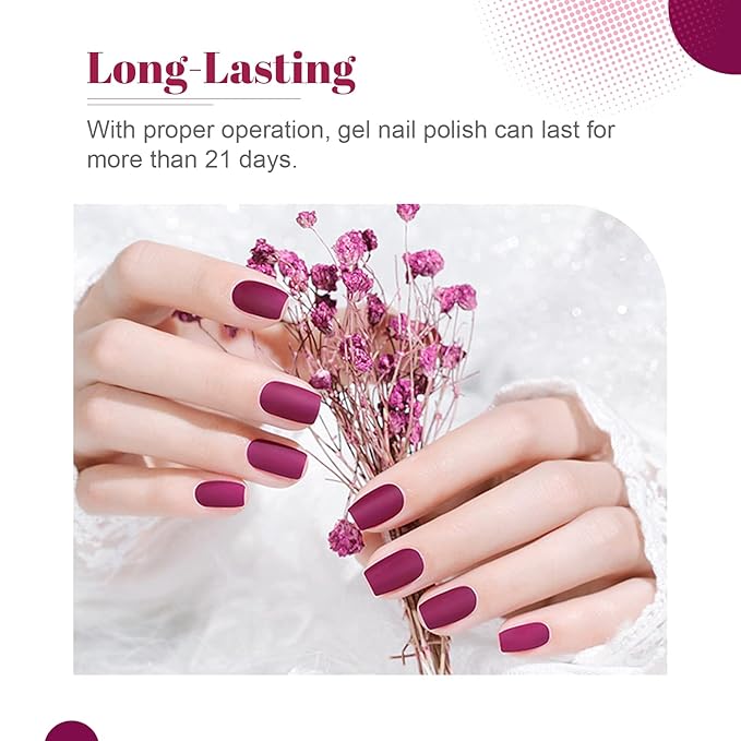 JODSONE 36 PCS Gel Nail Polish Starter Kit U V Light and Dark Series Gel Nail Set No Wipe Base Matte and Glossy Top Coat All Kinds of Manicure Tools