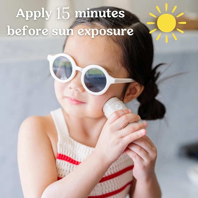 Roe Wellness- Baby Sunscreen Stick SPF 50 Roll-on Stick Clean Ingredients Zinc Oxide | Face & Body UVA & UVB Protection For Toddlers, Newborns