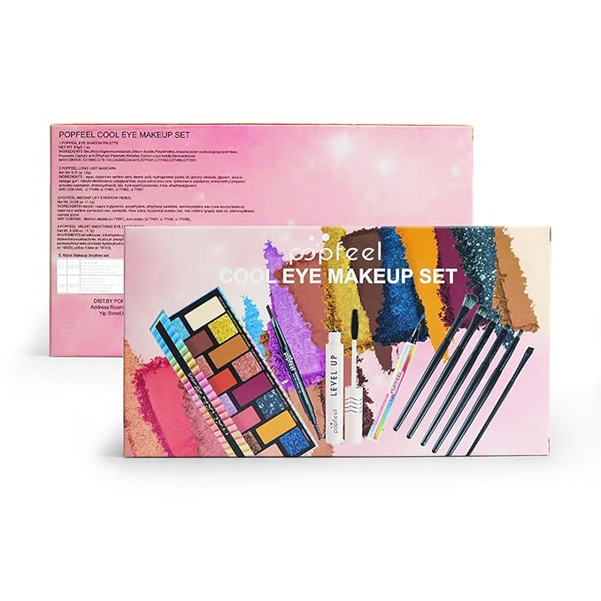 Makeup Kit for Women, All in One Makeup Gift Set for Women and Teen Girl, Full Makeup Kit with Eyeshadow Palette Mascara Eyeliner Pencil Eye Shadow Brush