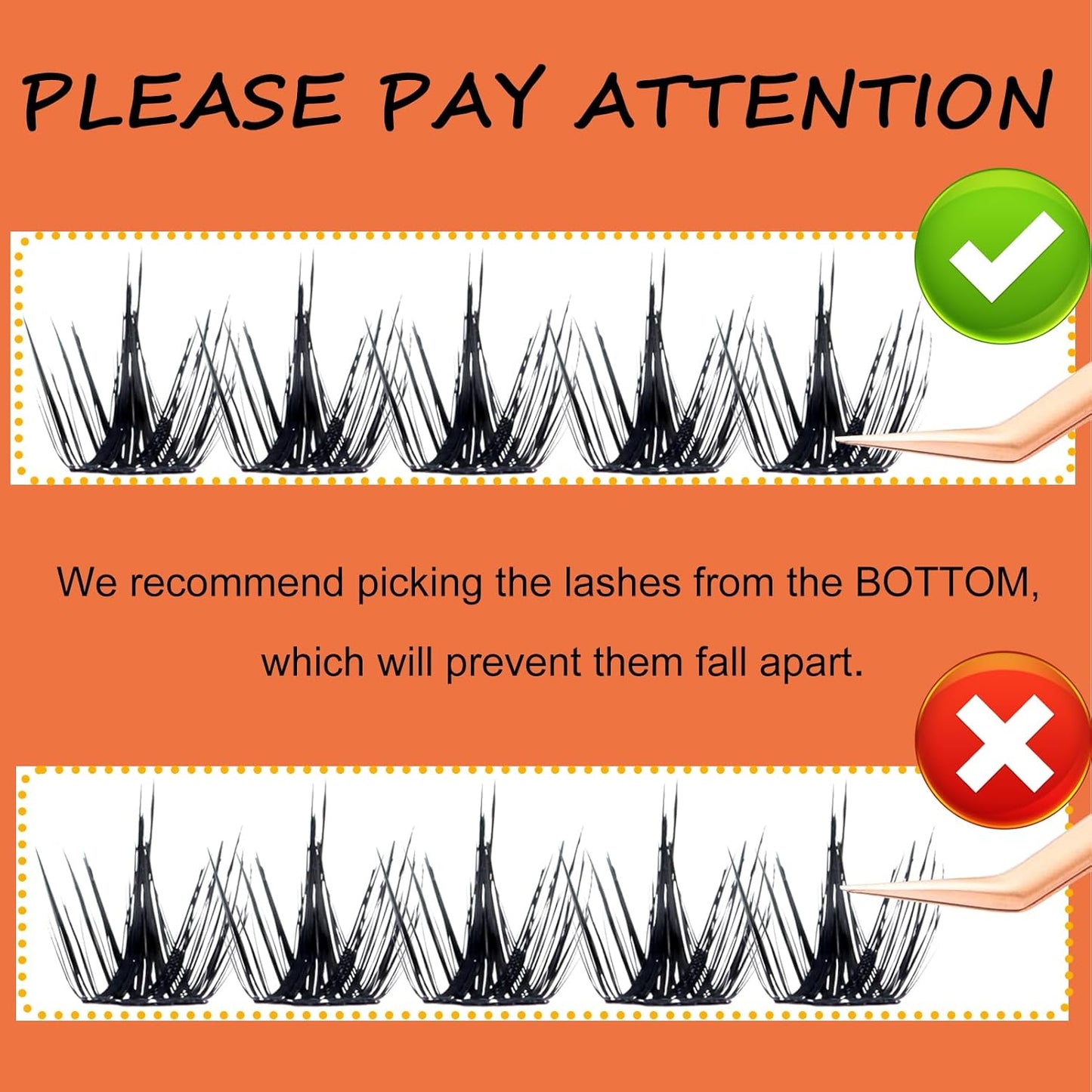 Lash Clusters Kit Wispy Eyelash Clusters DIY Lash Extension Kit with Lash Bond and Seal Waterproof Lash Glue Remover Tweezers Brush Cluster Eyelash Extensions Kit (Magic-0.07D-Mix8-16)