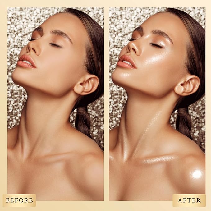 Highlighter Makeup Stick - Blush Highlighters Makeup Stick for Face & Body, Natural Silky Shimmer Highlight, Bendable Long Lasting Highlighter Wand, Cream Korean Highlighter (Soft Pink)