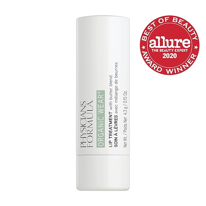 Orangic Lip Balm By Physicians Formula Organic Wear All Natural Lip Treatment Lip Balm, Dermatologist Tested