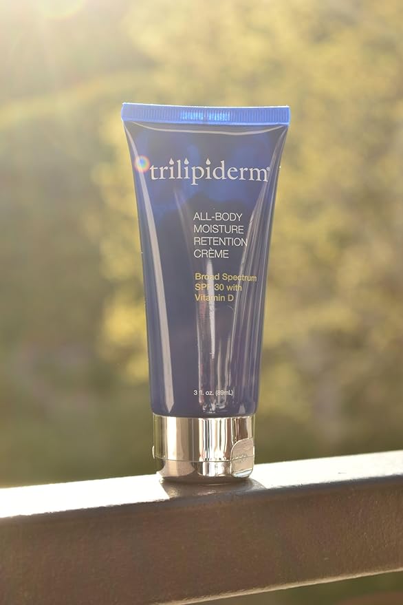 Trilipiderm All-Body Moisture Retention Créme 1oz x 3 + Broad Spectrum SPF 30 1oz x 3
