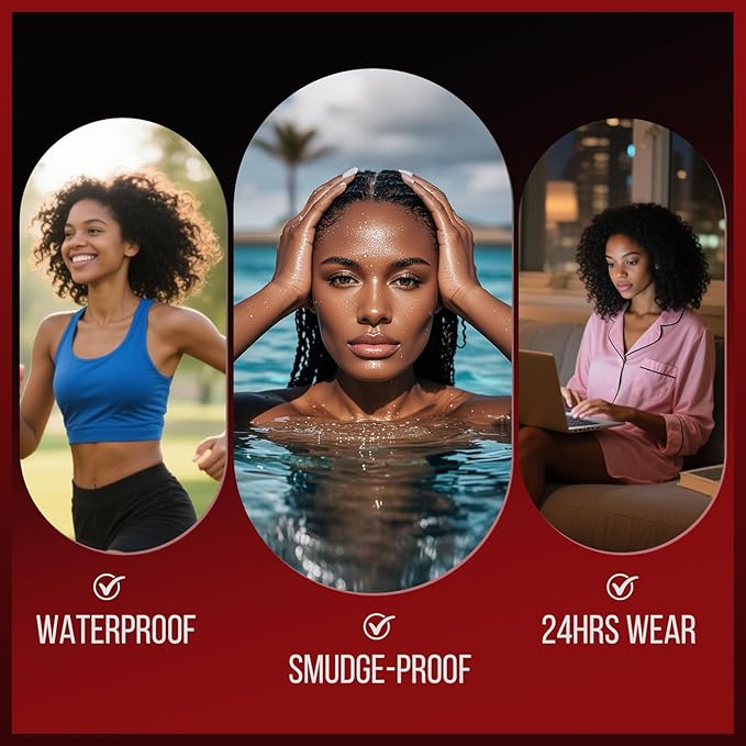 Vevivia Eyebrow Pencils for Women - Eyebrow Pen with Dual-Brush-Tip & Curved Tip for Natural Fuller-Looking Brows, Precise Hair-Like Strokes for All Brow Types, Last All-Day Brow Makeup, Brown