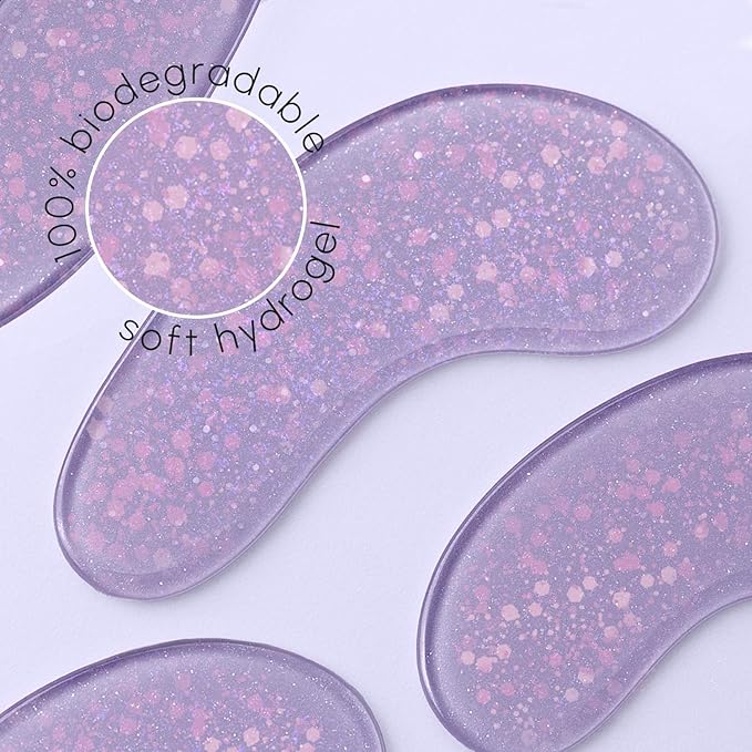 MAREE Violet Eye Gels - Marine Collagen and Grape Water Extract for Hydrated Skin