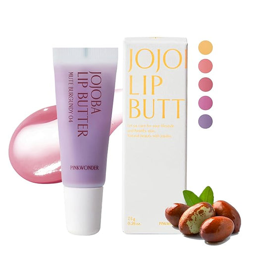 Jojoba Lip Butter (Mute Burgundy 04)