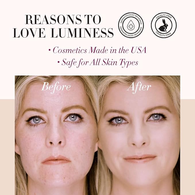 Luminess Air Silk 4-In-1 Airbrush Foundation- Foundation, Shade 020 (.5 Fl Oz) - Sheer to Medium Coverage - Anti-Aging Formula Hydrates and Moisturizes - Professional Makeup Kit for Cordless Air Brush