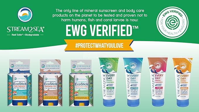 SPF 45 Every Day Tint Mineral Sunscreen | 2.5 Fl Oz Biodegradable, Paraben Free & Reef Safe | Non-Greasy Tinted Sunscreen For Face & Body Protection Against UVA & UVB