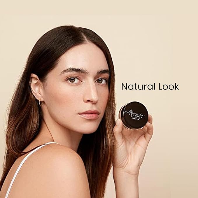 Monika Blunder Beauty - Blunder Cover Foundation/Concealer - Shade: 2 - Zwei - Fair, Soft Cool Pink Undertones - Clean Beauty, All-in-One, Cruelty-Free, Vegan - (2 - Zwei) - 0.62 oz