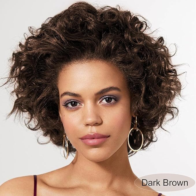 Dark Brown Hair Dye Shampoo 3 in 1 for Gray Hair, Long-lasting & Natual Hair Color Shampoo, Herbal Ingredients Natural Shampoo Hair Dye Effect in Minutes, Gifts for Men Women 500ml