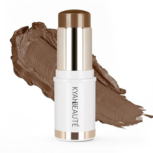 Contour Stick Makeup, Cream Contour Stick for A Naturally Sculpted Look,Long-Wear & Hydrating Formula, Buildable Color for Medium to Tan| Vegan & Cruelty-Free | 15g/0.53fl.Oz