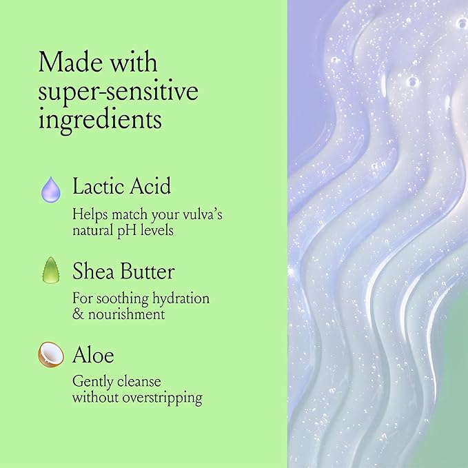 Billie - V Smooth - Shave Gel + Cleanser for Pubic Hair & Skin - pH-Balanced - Fragrance-Free - Gynecologist-Approved - 6.5 oz.