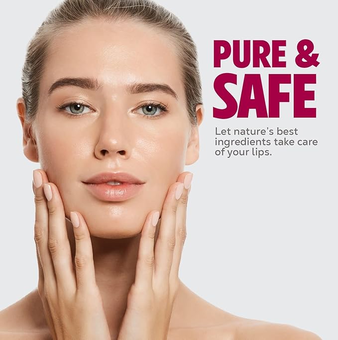 Organic Lanolin Lip Balm For Dry, Cracked, Chapped Lips By Superlan - Natural Lip Moisturizer With Ultra-Pure Medical Grade Lanolin & Jojoba Oil- Kosher Chapstick for Men Women & Children, (3 Pack)