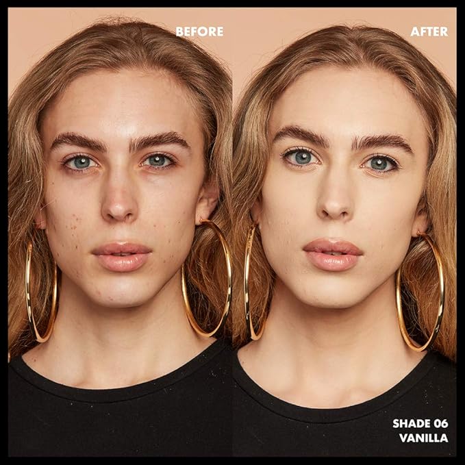 NYX PROFESSIONAL MAKEUP Total Control Pro Drop Foundation, Skin-True Buildable Coverage - Vanilla