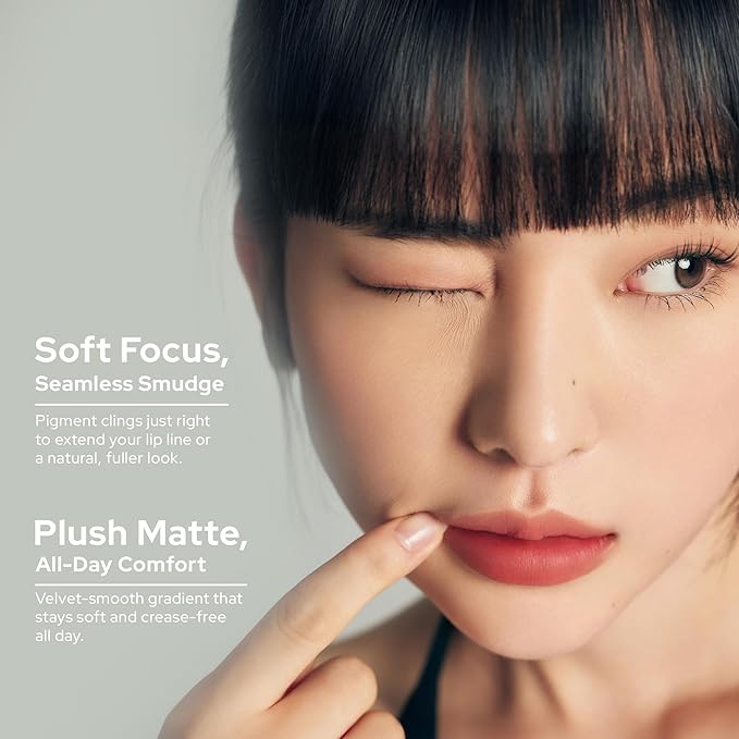 Unseen Blur Lip Tint Long-Lasting Stain, Blendable 3.2g (Liking, 3.2)