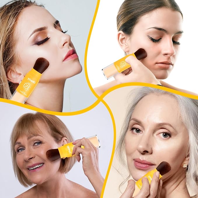 Mineral Setting Powder, Matte Oil Control Mineral Brush Powder for Face, Natural Translucent Loose Setting Powder, Lasting Lightweight Breathable Face Powder for All Skin (Translucet, 8g)