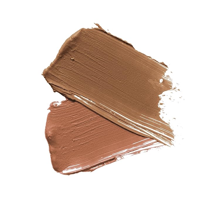 Duo Concealer - Double-Shade Compact Creamy Concealer - Smooth Texture Hides Imperfections - Even Matte Finish - Provides Full Coverage And Long Lasting Results - Manviol - 0.1 Oz