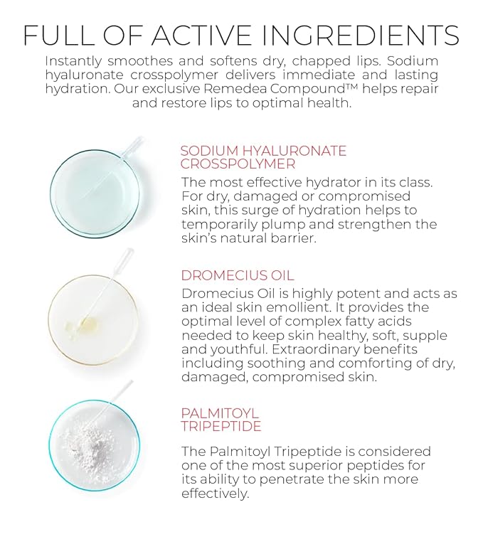 Chuda Hydrating Lip Treatment – Anti-Aging, Plumping Treatment for Lips – Intensive Lip Moisturizer - Natural Lip Hydrator – Soothing, Hydrating Lip Plumping Treatment - 5ml