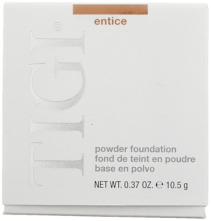 TIGI Cosmetics Powder Foundation, Entice, 0.37 Ounce