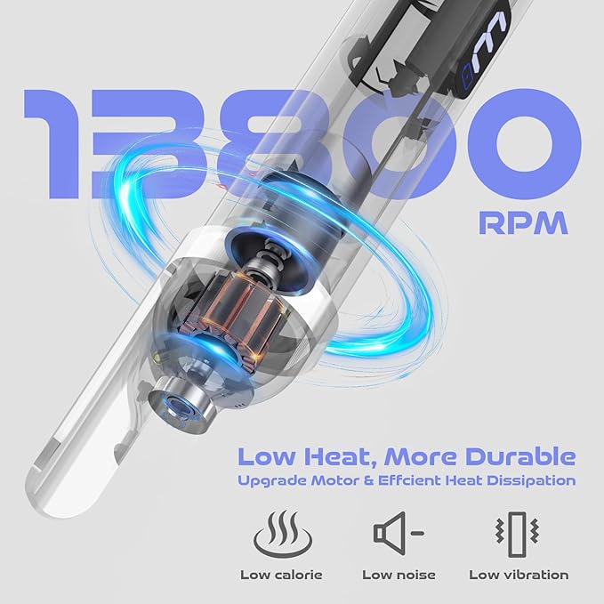 Acrylic Nail Kit, Portable Electric Nail File Set for Acrylic Gel Nails, Manicure Pedicure Tool Nail Drill Bits with Nail Drill Bits Sanding Bands (Purple)