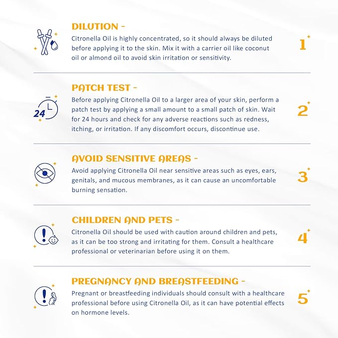 HIQILI 1 Fl Oz Citronella Essential Oil, 100% Pure Undiluted for Aromatherapy Diffuser for Home - 30ML