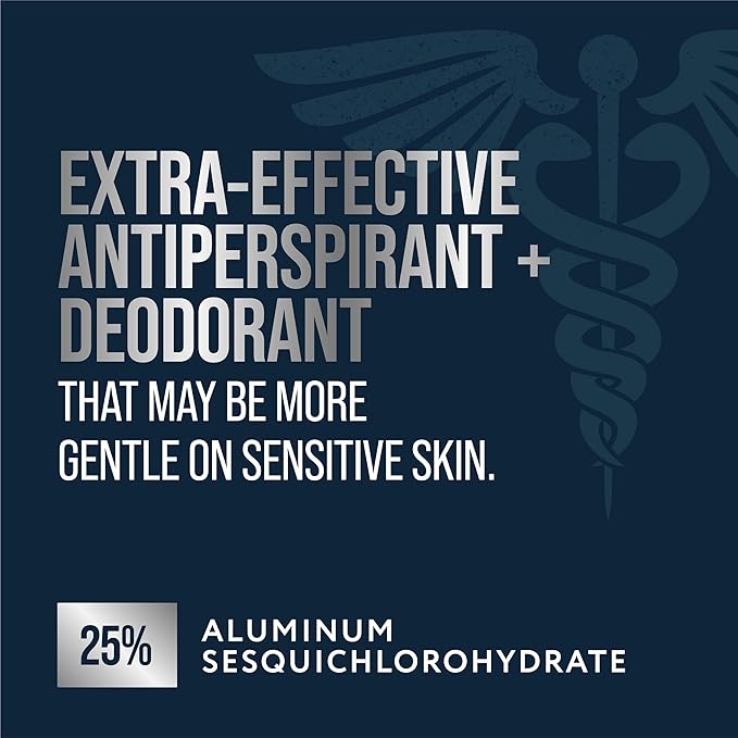 Certain Dri Extra-Strength Clinical Antiperspirant Solid - Maximum Sweat & Odor Protection for Men & Women - 72-Hr Hyperhidrosis Treatment w/ 12% Aluminum Chloride - Powder Fresh Scent - 1.7 oz - 3-Pk