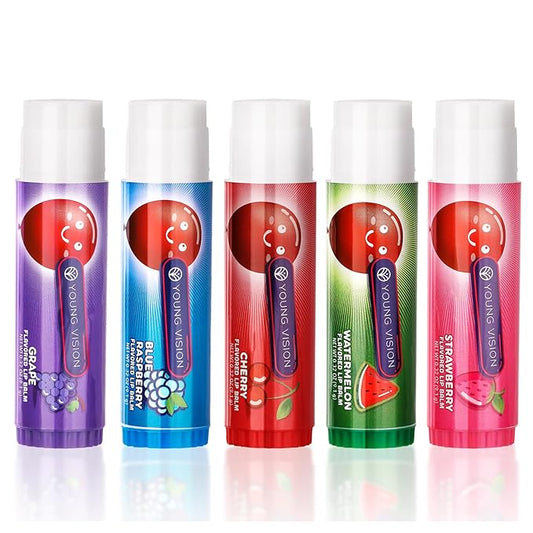 Lip Sleeping Mask Overnight Moisturizer Balm, Berry Lip Mask, Day and Night Repair Lip Balm for Improves Dryness Cracked, Moisturize Nourish Lip Scrubs Exfoliate Reduce Lip Lines (5pack)