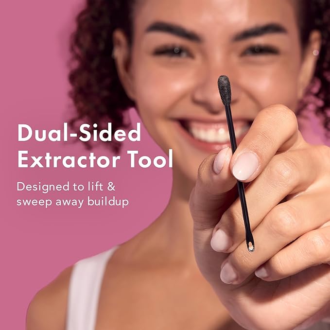 Rael Blackhead Remover, Miracle Patch Melting Pack, Nose Strips for Blackheads, Pore Cleansing and Soothing Sheets, 3 Step Kit, Sebum Removing Cotton Swabs, Dermatologist Tested