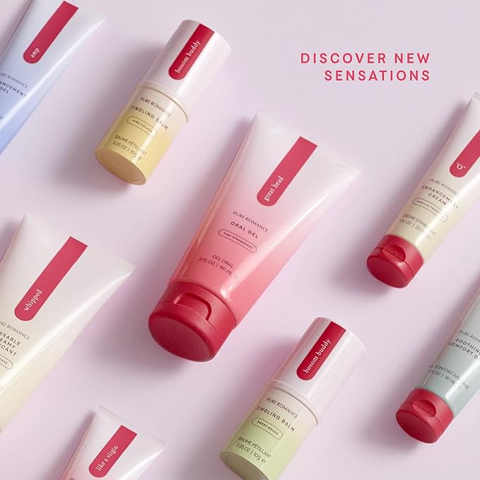 Pure Romance Bosom Buddy Tingling Flavored Lip & Nipple Balm, Dragon Fruit, 35 oz