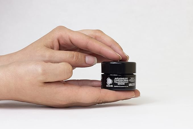 OZOLABS ® | ANTI-AGING EYE CONTOUR CREAM | With the benefits of certified organic ozonated oils | ISO 9001 | 0.5 fl. oz.