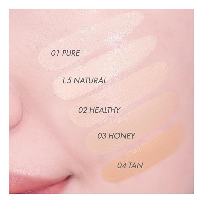 Amuse SEOUL DEW POWER VEGAN CUSHION [REFILL] | Dewy, glow, long-lasting, clean beauty, lightweight, natural look, foundation for sensitive skin, hydrating cushion ([REFILL] 02 HEALTHY)