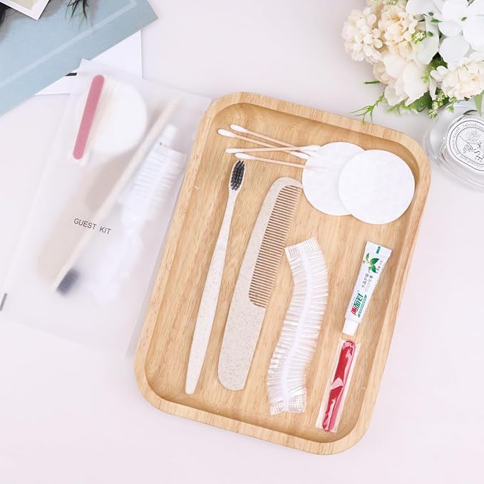 Hygiene Kit, Hygiene Kit Bulk, Travel Hygiene Kit With Toothbrush, Toothpaste, Care Package, Comb, Shower Cap, Individually Packed, Suitable For Hotel, Home, Camping, Travel (50-PACK)