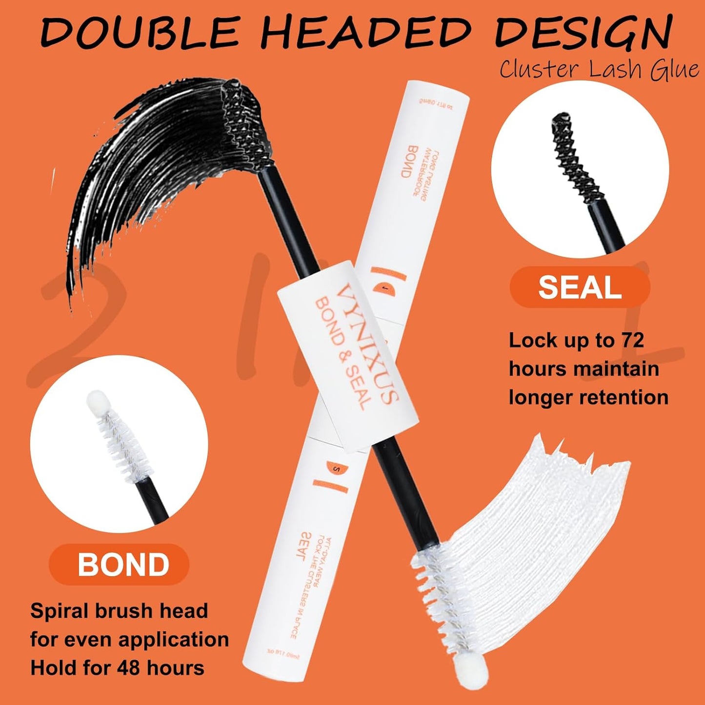 Lash Clusters Kit Eyelash Clusters Wet-Look DIY Lash Extension Kit with Lash Bond and Seal Waterproof Eyelash Tweezers Cluster Eyelash Extensions Kit (Set Fairy-0.07D-Mix8-16)