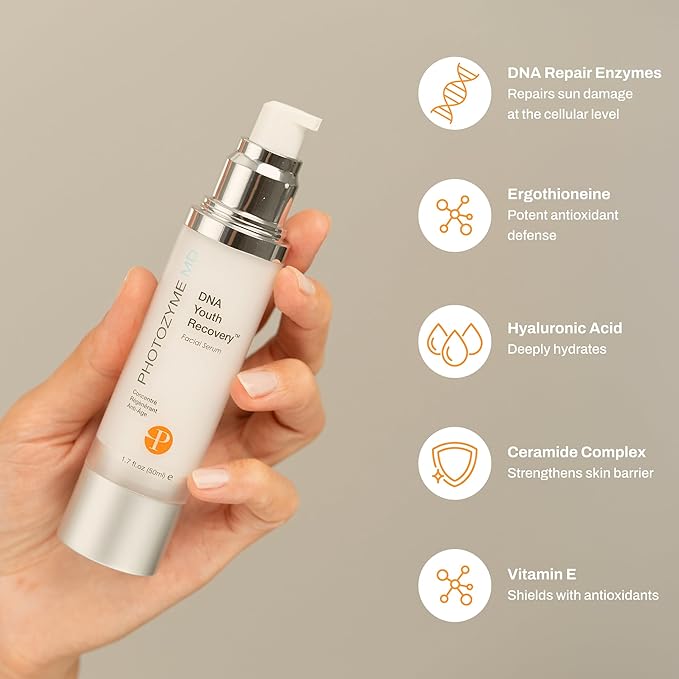 Photozyme DNA Youth Recovery Facial Serum | 1.7 Fl Oz