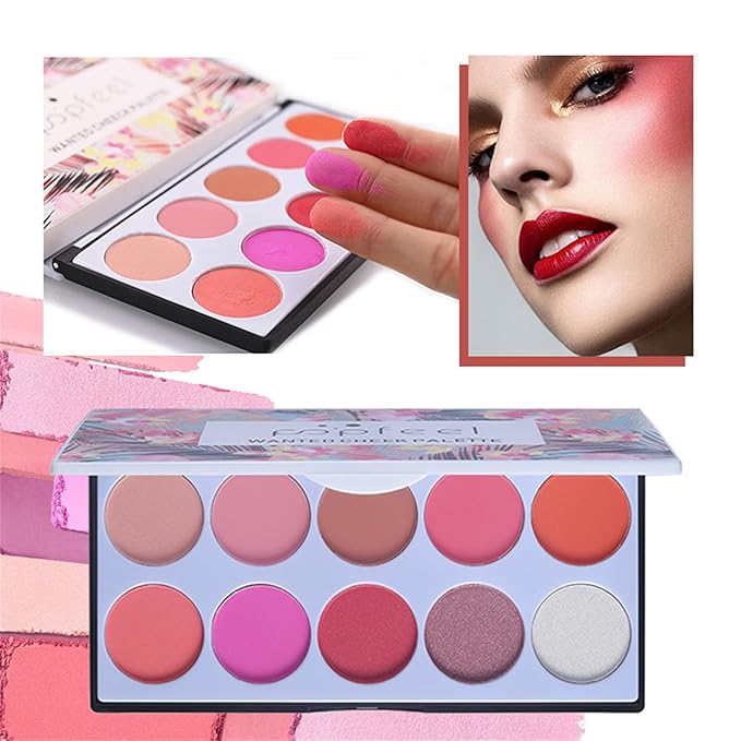 All in One Makeup Kit For Beginners Full Kit, Full Makeup Kit For Teen Girls, Makeup Gift Set, Include Eyeshadows, Concealer, Cosmetic brush, Lip Gloss, Lipstick, Powder puff, Mascara -007