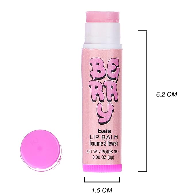 Expressions 10pc Fruity Lip Balm Collection - Hydrating Lip Balms Infused w/Fresh Fruity Flavors - Vitamin Enriched Nourishing Lip Balm Set